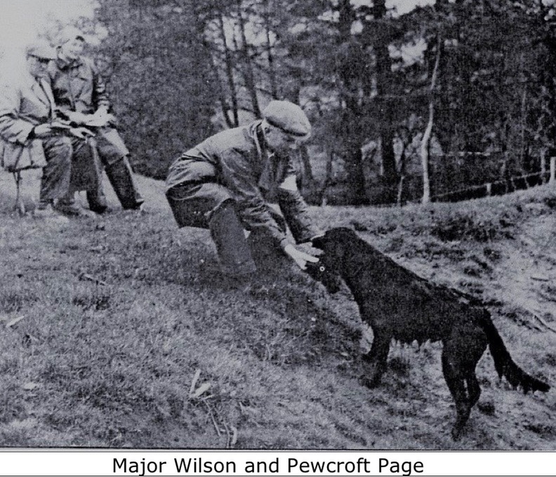 Major Wilson and Pewcroft Page